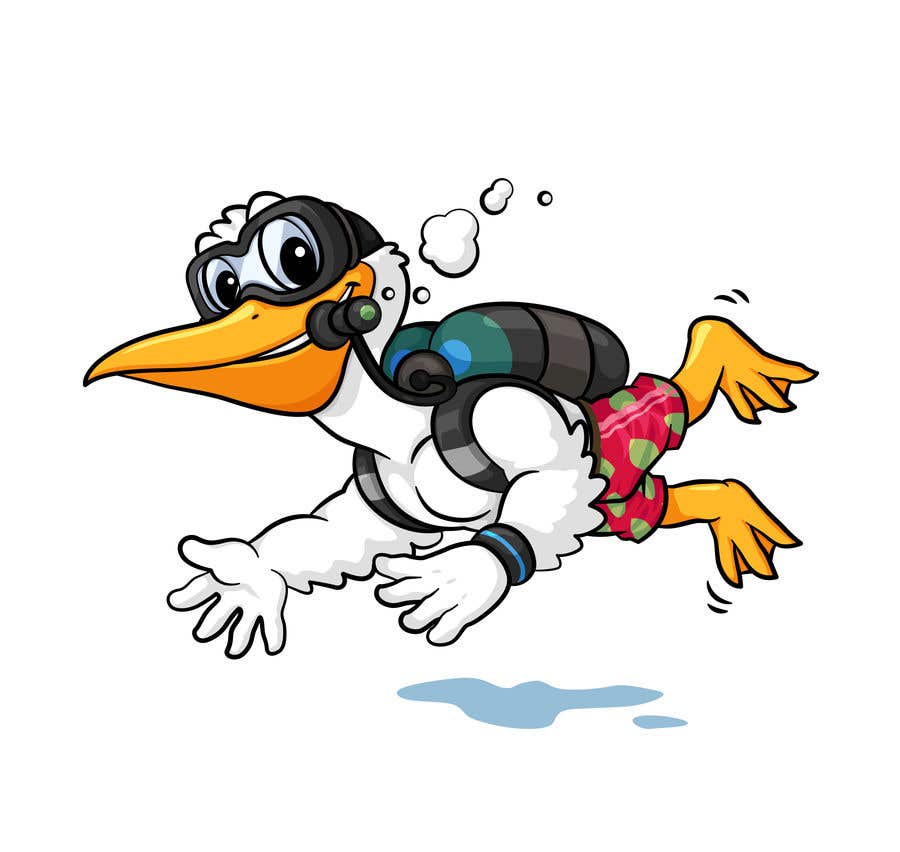 Inscrição nº 76 do Concurso para                                                 Pelican Cartoon Character in Illustrative vector style.
                                            