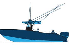 #56 for Vector Line Art of Boat by KaaziTahasin