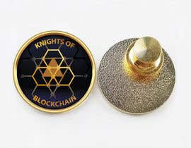 Nro 33 kilpailuun Design a Lapel Pin for &#039;Knights of Blockchain&#039; käyttäjältä ntmai