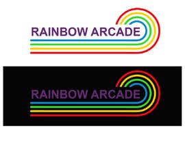 #86 untuk Sign - Rainbow Arcade oleh francored