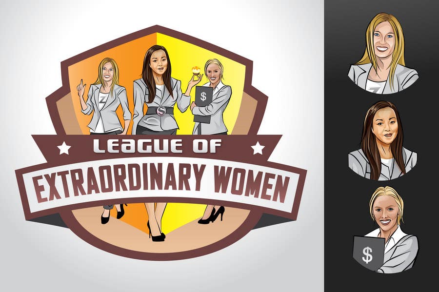Tävlingsbidrag #30 för                                                 Logo Design for League of Extraordinary Women
                                            