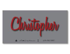 nº 73 pour Logo Design for Chris/Chris Antos/Christopher par kivikivi 