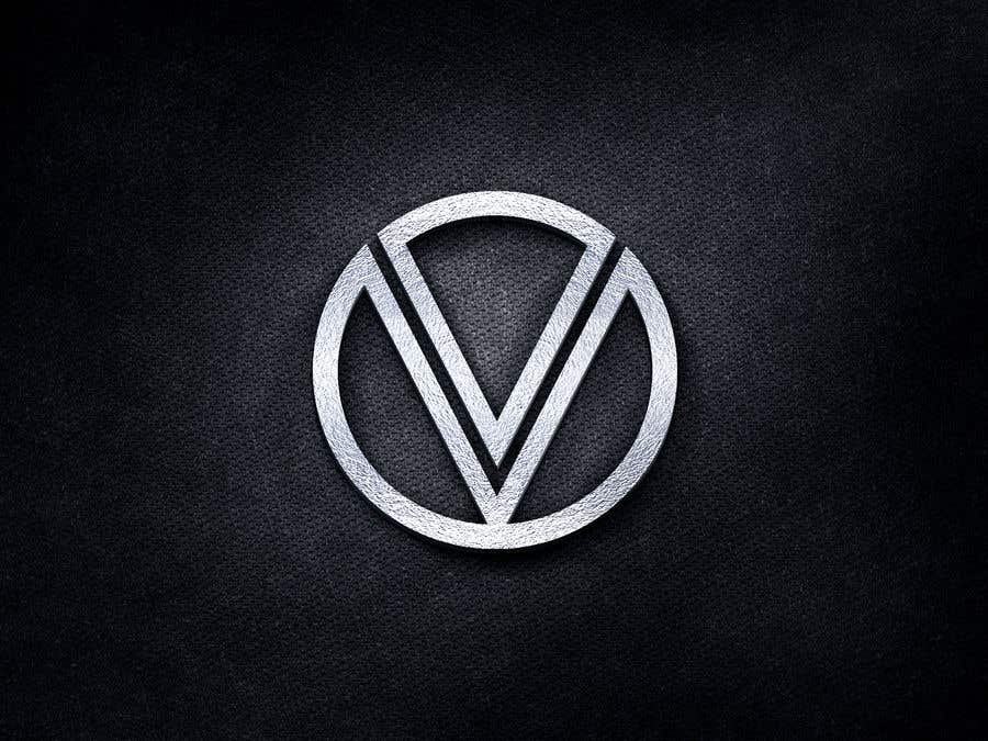 Penyertaan Peraduan #617 untuk                                                 Simple V letter logo monogram/penrose triangle
                                            