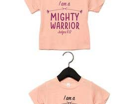 #34 für I am a Mighty Warrior - GIRLS Tshirt von ConceptGRAPHIC