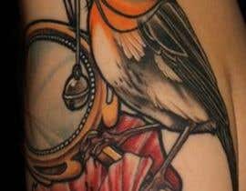 #20 za Love Bird Tattoo Drawing od ROMANBD7