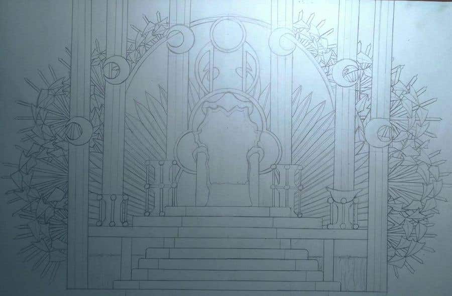 Proposition n°13 du concours                                                 Design Concept art of  a Throne for a game
                                            