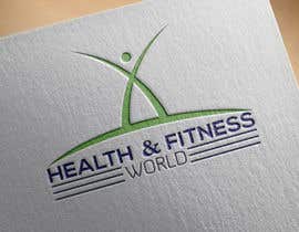 #162 สำหรับ create a LOGO health &amp; fitness world โดย MAFUJahmed
