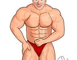 #17 for Cartoonist Job for Funny Bodybuilder Drawings (CONTEST for selection) by MakuaGod