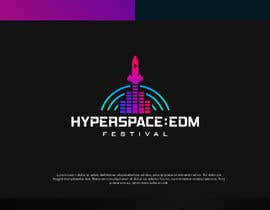 #457 untuk HYPERSPACE: EDM festival logo oleh kyriene
