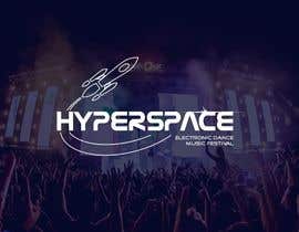 #366 untuk HYPERSPACE: EDM festival logo oleh reyryu19