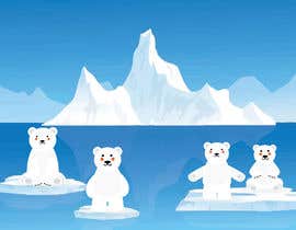 #3 para Design cute polar bear for GOOD CAUSE saving energy awareness campaign de abiadalyssac