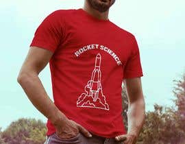 #74 para Rocket Science Graphic T-Shirt Design de mustafizrpi