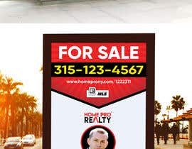 #101 for DESIGN A FOR SALE SIGN FOR A REAL ESTATE COMPANY by Mohidulhaque1