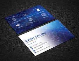 #234 para Design a business card with a technology and connection theme de lipiakter7896