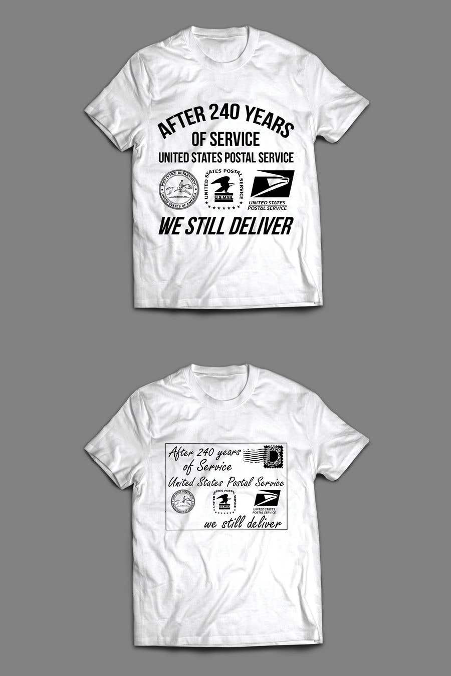 Inscrição nº 17 do Concurso para                                                 USPS T-shirt design
                                            