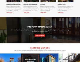 #70 for Design a Homepage Mockup for Commercial Real Estate Website by WebCraft111