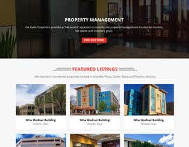 #71 for Design a Homepage Mockup for Commercial Real Estate Website by WebCraft111