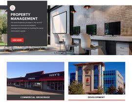 #82 para Design a Homepage Mockup for Commercial Real Estate Website de Webicules