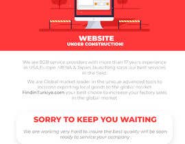 #168 for Creative &quot;Under construction&quot; page by giteshbajaj