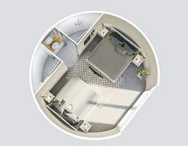 salamonzsolt tarafından design the interior in 3d of two units. Maximize the space. Reconfigure according to dimensions için no 5