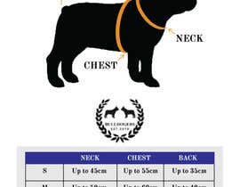 #12 for Design an image for dog clothing sizing chart by dewan1720