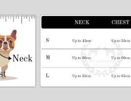 #16 for Design an image for dog clothing sizing chart by mattiurrehman786