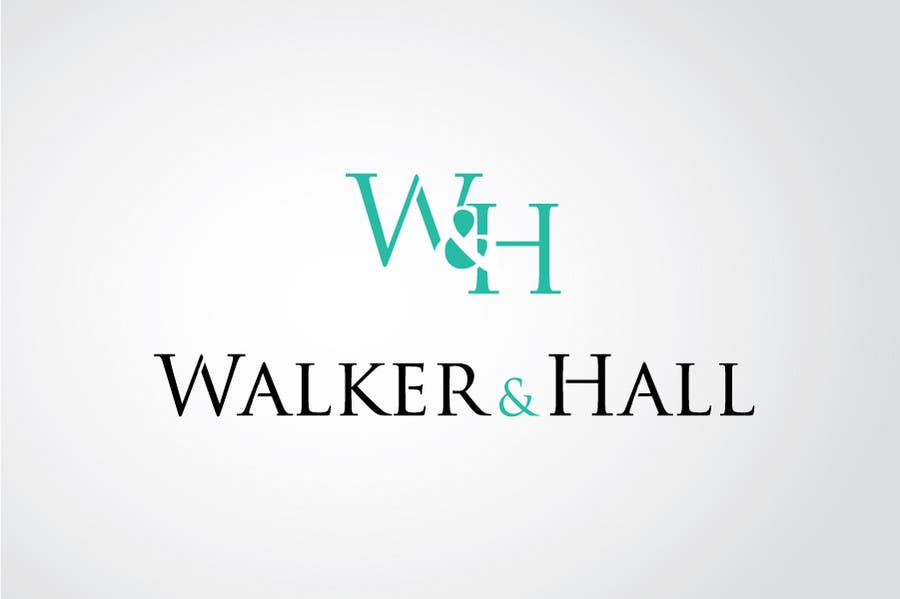 Wasilisho la Shindano #489 la                                                 Logo Design for Walker and Hall
                                            