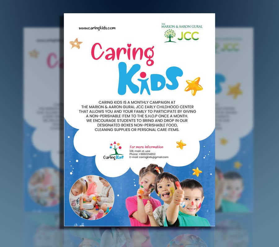 Entri Kontes #127 untuk                                                Creative Flyer for Nursery School Giving Campaign
                                            