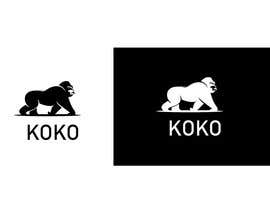 #6 สำหรับ I’m looking for a logo to represent my new business consultancy firm Koko. I am wanting a modern design with a mascot in the form of a gorilla. 

Ideally no more than 2-3 colours. There could even be room for a jungle like theme โดย mobeenakhter68