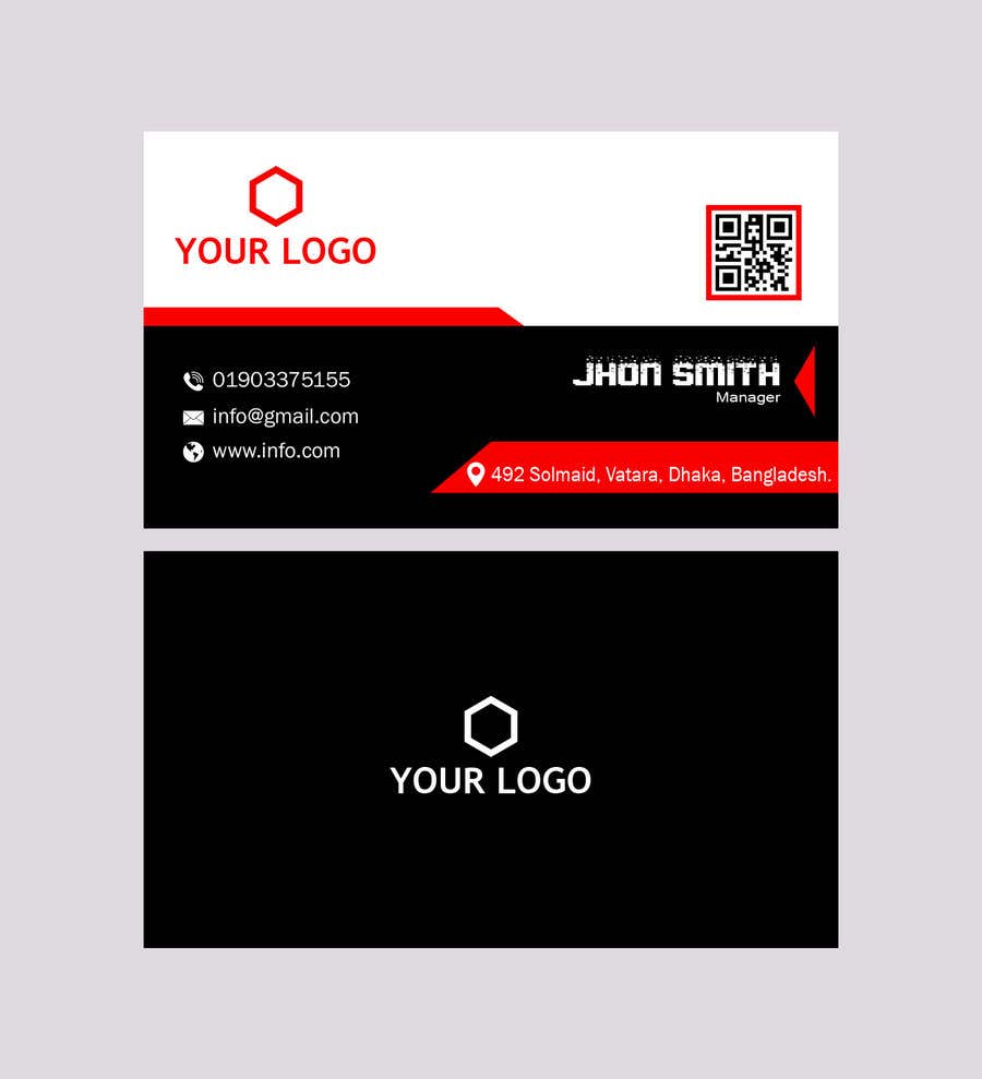Contest Entry #110 for                                                 I need a business card design! Attention grabbing, creative and related to an infosec/cyber security company! (Hacker/security/networks,elegance,creativity)
                                            