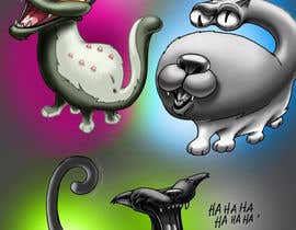 #448 ， Draw 3 funny creatures 来自 simonayudante