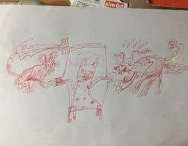 #563 ， Draw 3 funny creatures 来自 thinhan2002