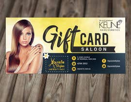 #57 for Gift Card Design in DL Size for a Salon by GraphicsView
