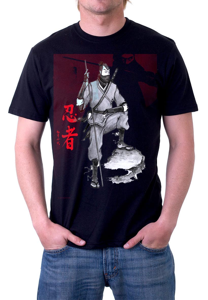 Proposta in Concorso #17 per                                                 Samurai T-shirt Design for Cripplejitsu
                                            