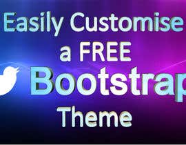 #8 untuk Design an Advertisement for Easily Customise a FREE Bootstrap Template oleh rmarasigan21
