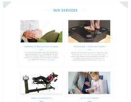 #21 for Homepage Mockup for Chiropractor by SimranChandok