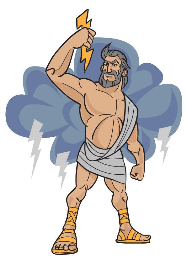 Penyertaan Peraduan #3 untuk                                                 2D Character Animation of Zeus
                                            