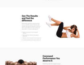 #6 for Design single page website for fitness center by mdalaminsk