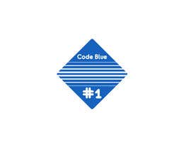 #28 for Logo/sticker for company event Code Blue af alecsandrurazvan