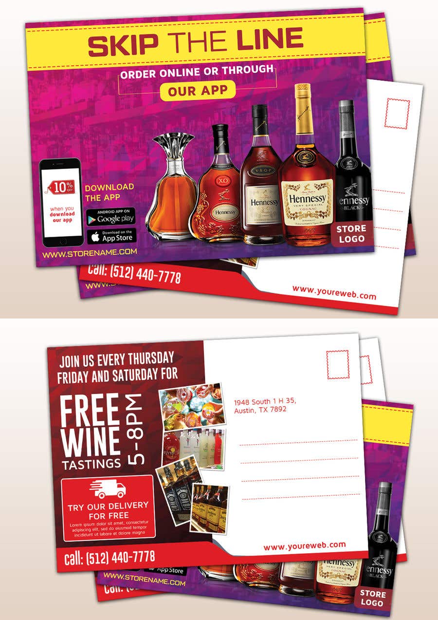 Contest Entry #26 for                                                 Liquor Promo Flyer Design
                                            