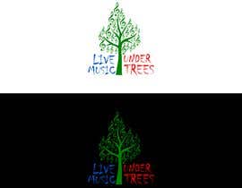 #10 สำหรับ I need a logo to depict Live Music Under the Trees. We have a monthly music day in the Courtyard under the Trees. It should be a fun logo that stands out with nice corporat look โดย ljubisasujica