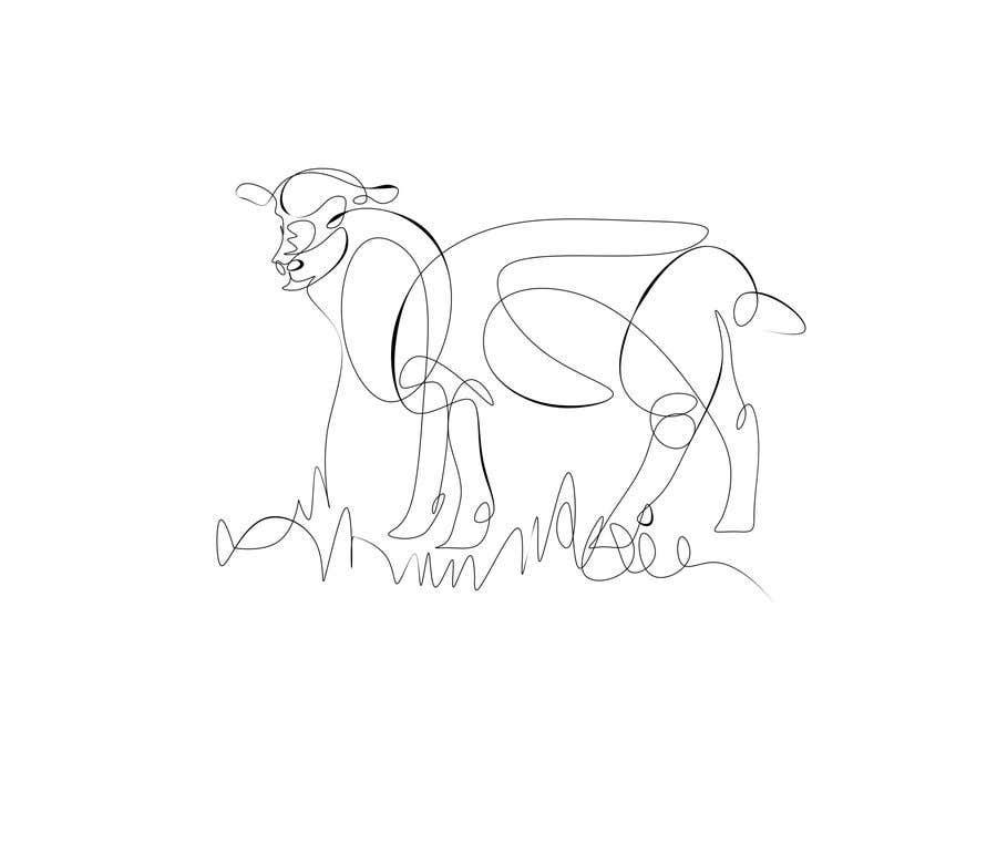 Proposition n°96 du concours                                                 Animals drawn with one line only
                                            