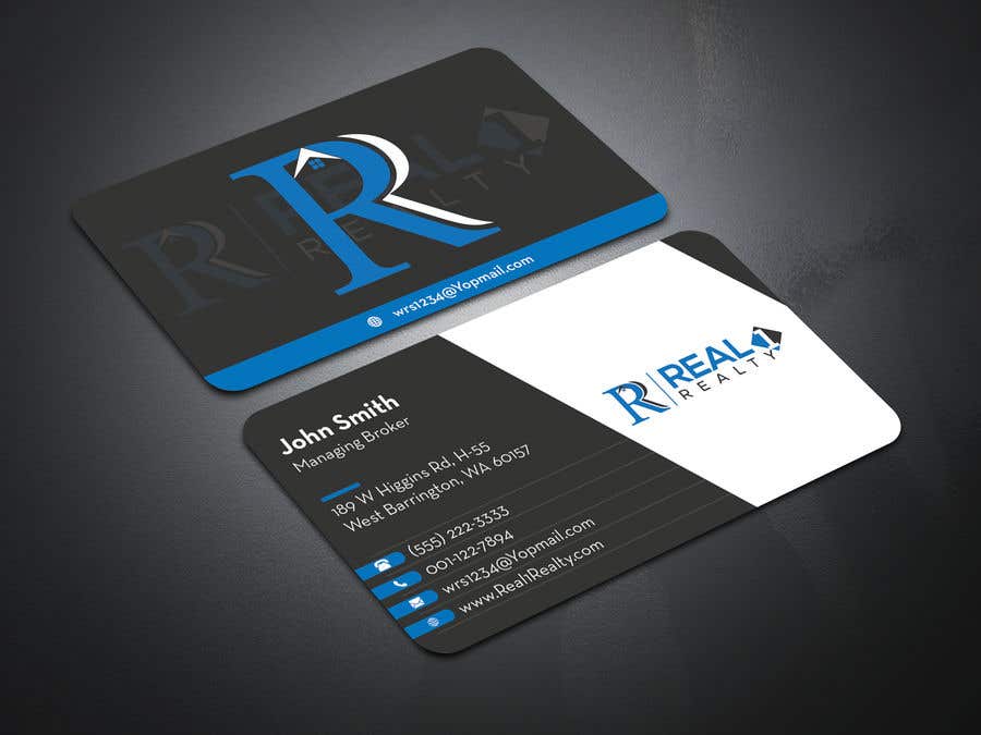 Contest Entry #461 for                                                 Business Card for a Real Estate Company
                                            