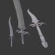 3D Animation Konkurranseinnlegg #42 for Create 3D Models (Swords)