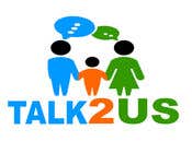 Nro 63 kilpailuun Talk2Us project logo käyttäjältä istahmed16