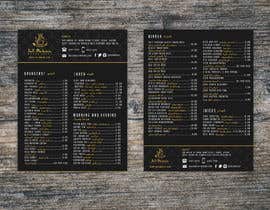 #22 for Menu for a restaurant by madiqq
