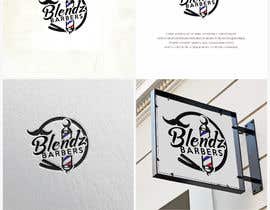 #3 dla barber shop logo design for signs and to print on clothing przez EdesignMK