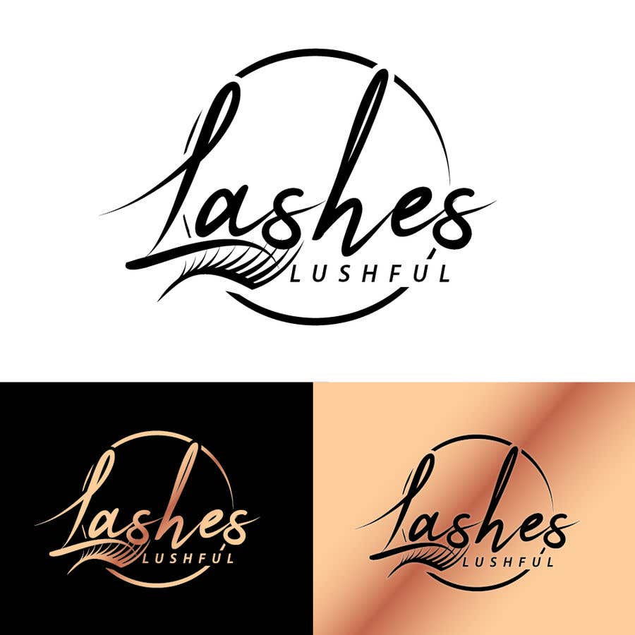Wettbewerbs Eintrag #45 für                                                 Build me a logo, simple elegant design for my lashes business company logo
                                            