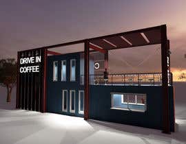 #14 for Exterior design for a drive thru coffee shop building by yangjinhyun