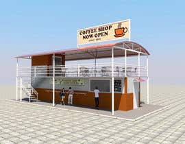 #18 for Exterior design for a drive thru coffee shop building by alexandrbuntar